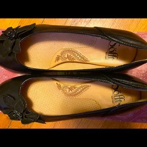 NEW SOFFT PALMA BLACK FLATS